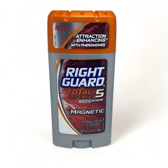 NEW Right Guard Total Defense 5 Power Stripe MAGNETIC Antiperspirant Deodorant - Picture 1 of 4
